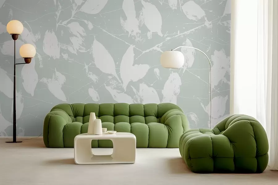 Fototapet Minimalistický vzor bílých skvrn w02936