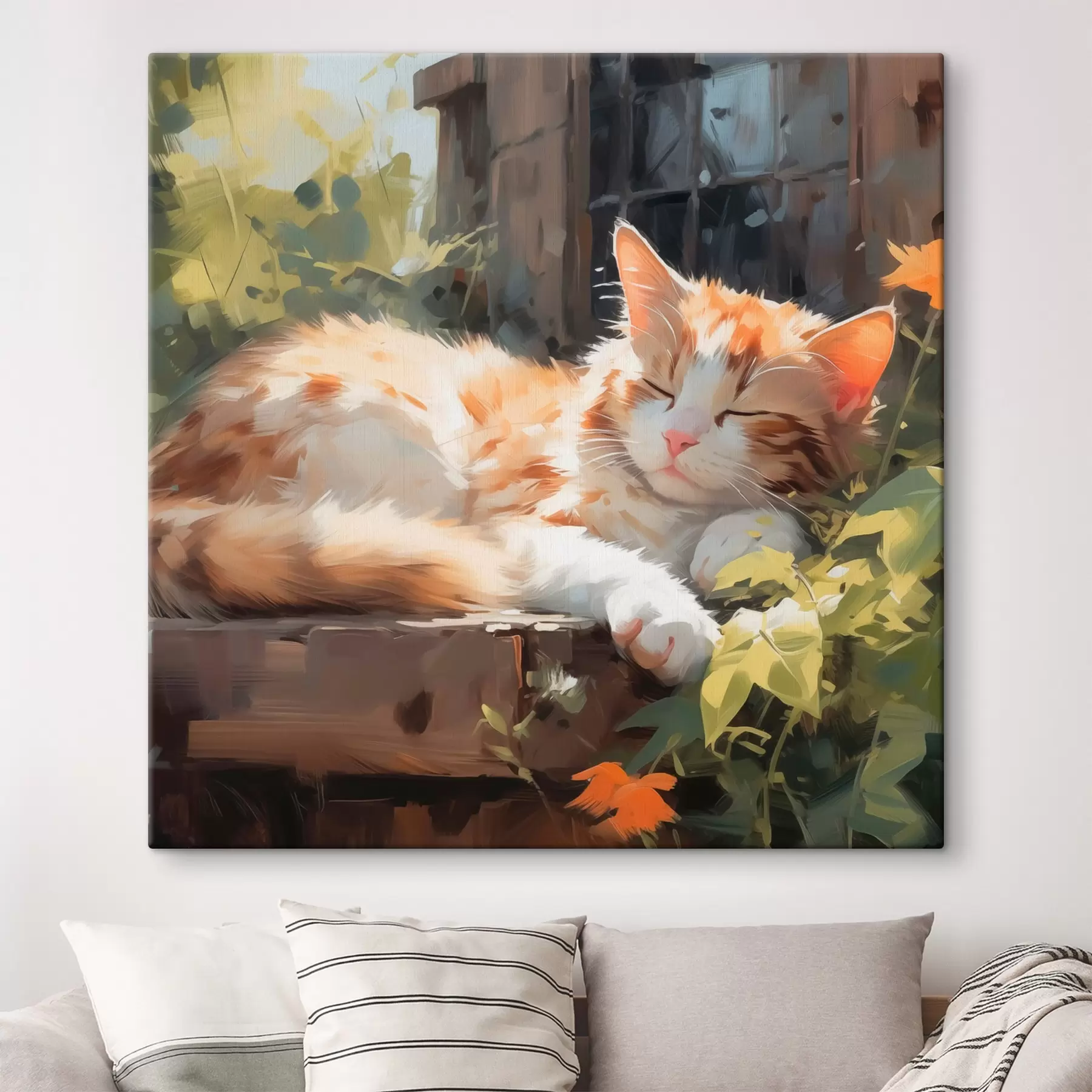 Obraz Spící kočka Č. s42900