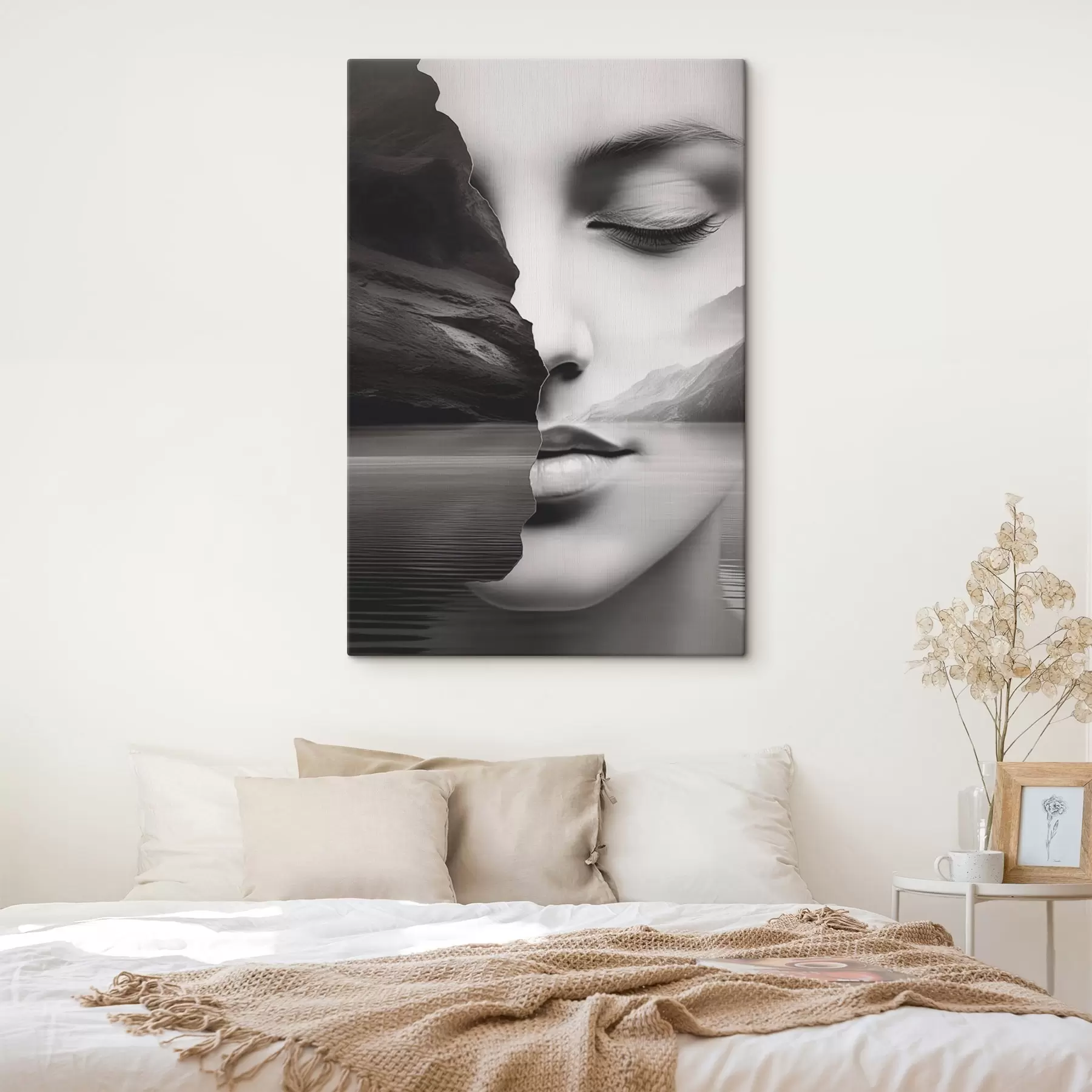 Fototapet Černobílý surrealismus s42953