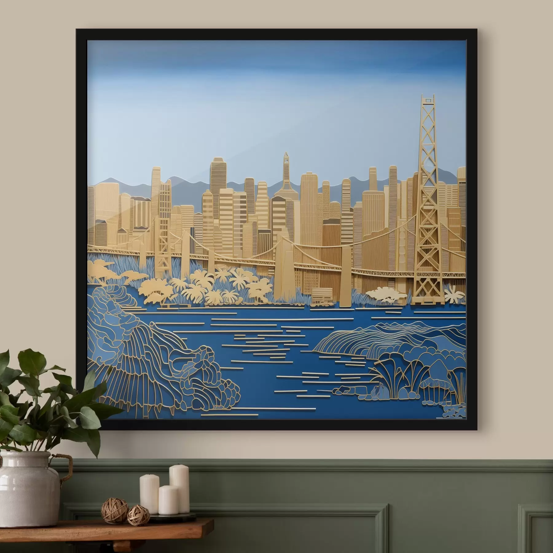 Fototapet Výhled na město f42886