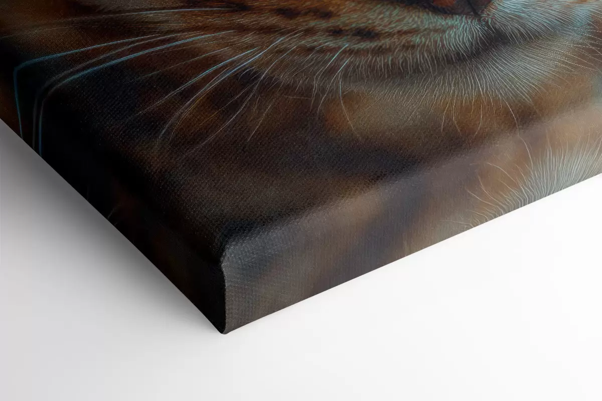 Obraz Kočka s modrýma očima Č. s42987