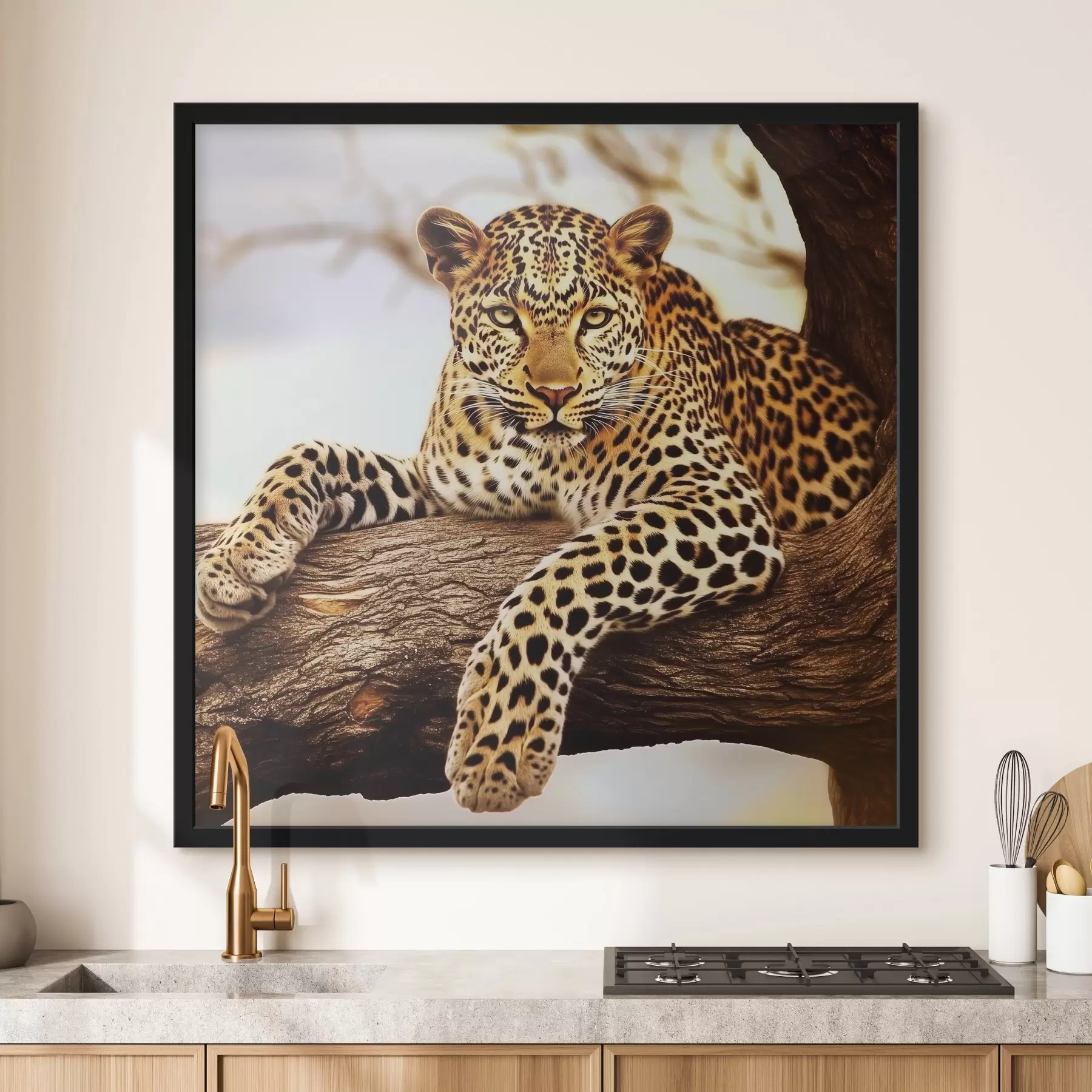 Obraz Leopard na stromě Č. f42984