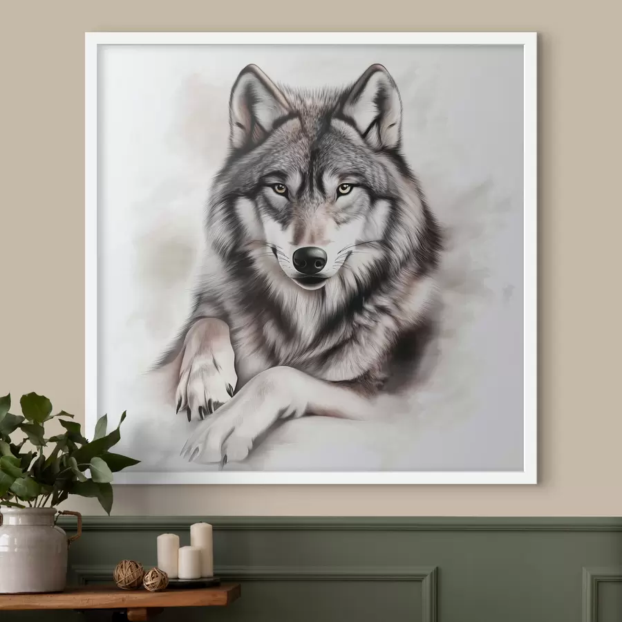 Fototapet Krásný vlk f42985