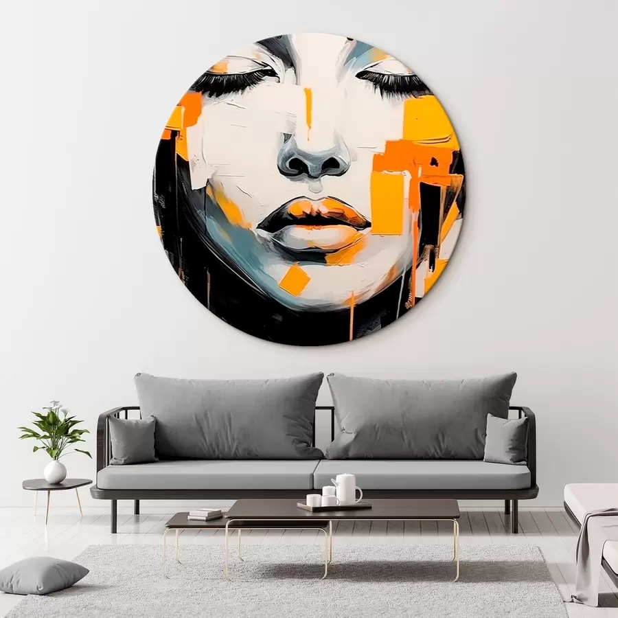 Obraz Abstraktní portrét Č. r43019