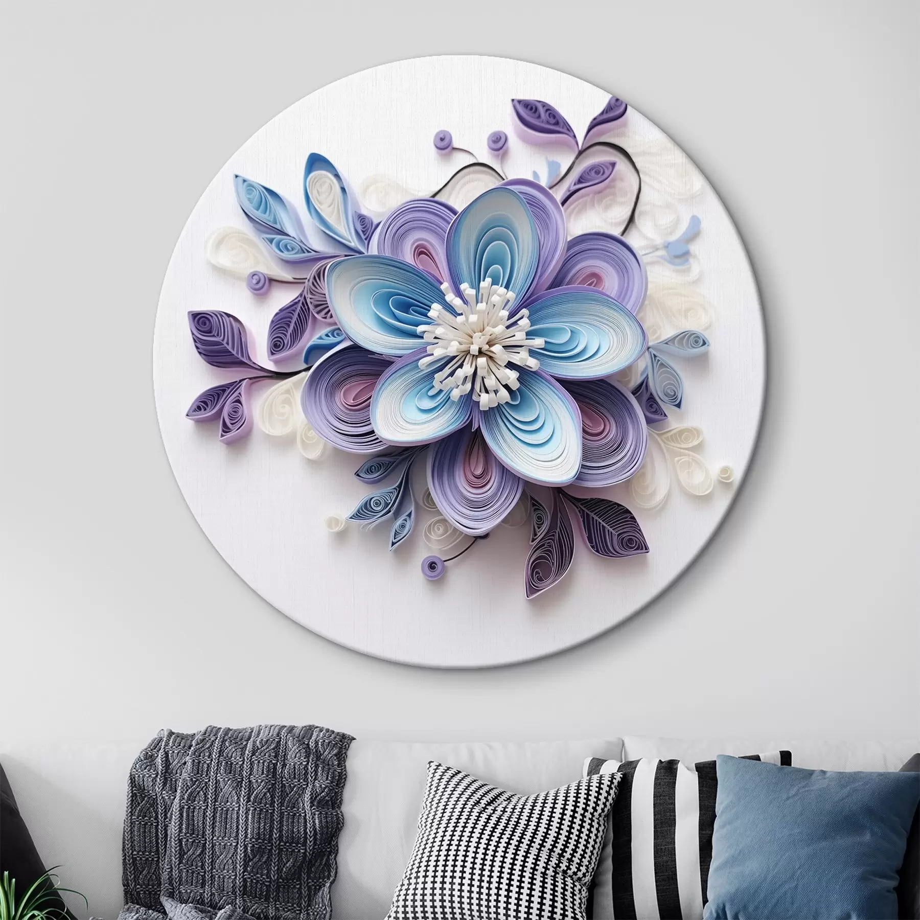 Obraz Abstraktní květina Č. r43123