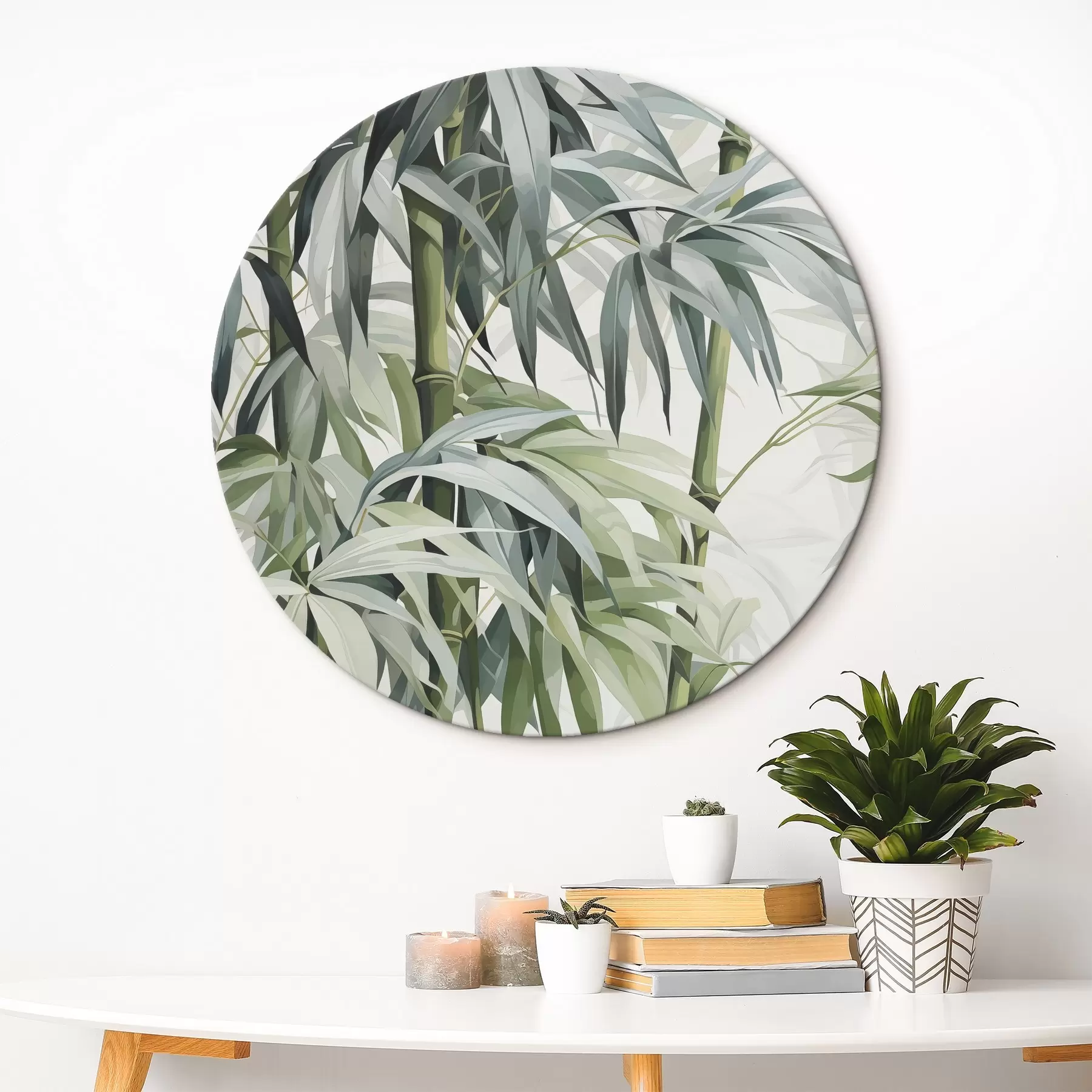 Fototapet Bambusové listy r43195