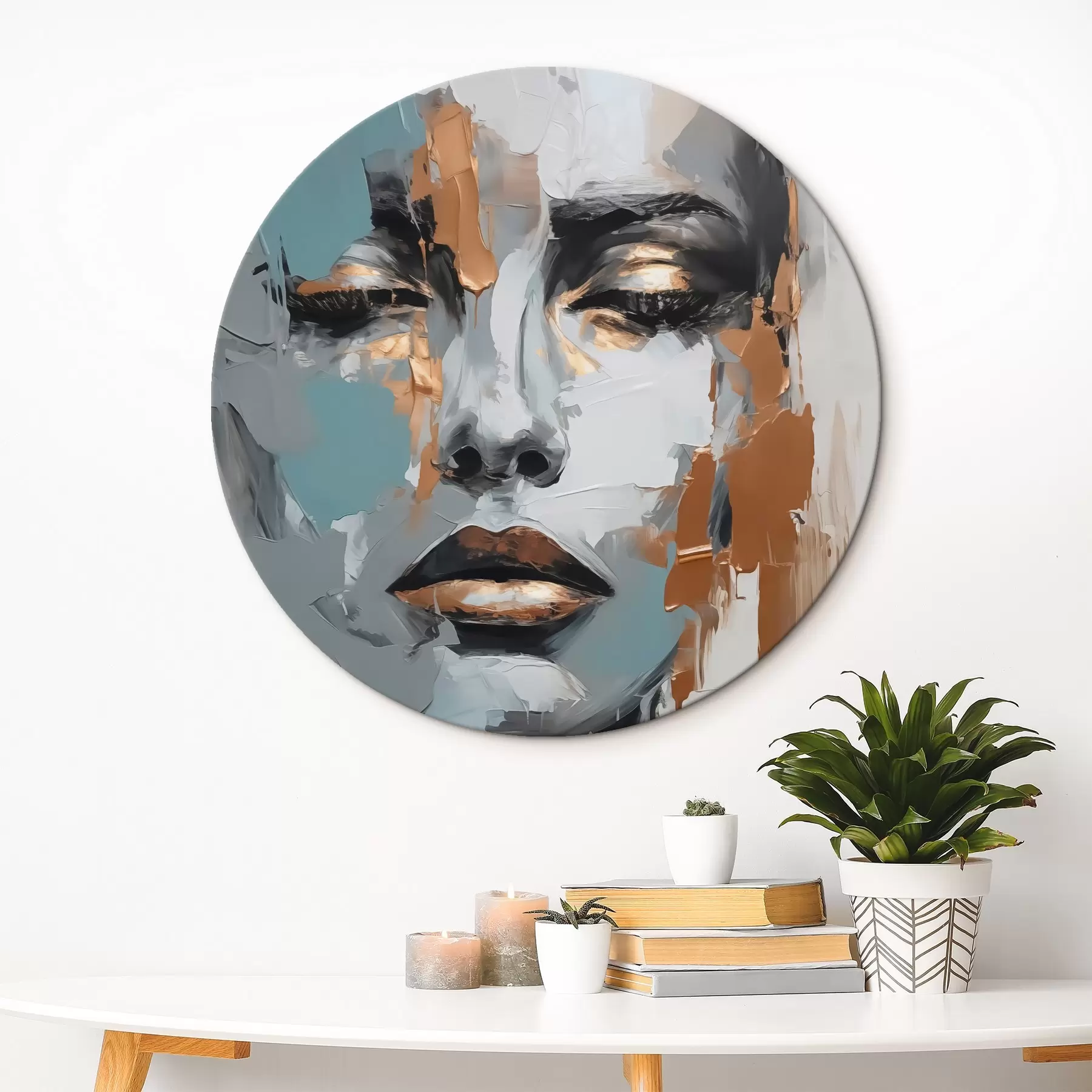 Obraz Abstraktní portrét Č. r43197