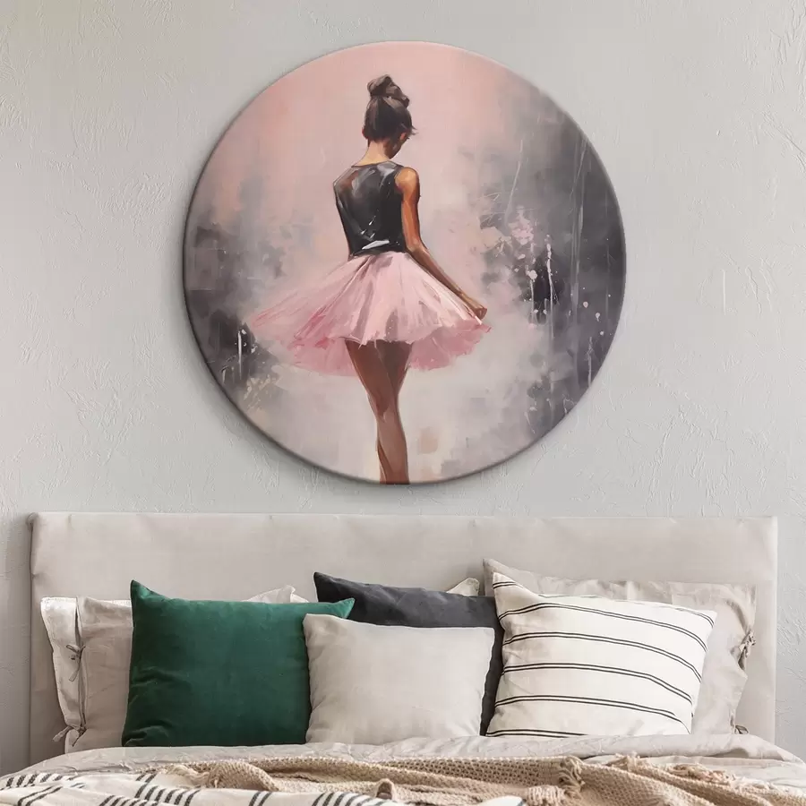 Obraz Dívka v růžové sukni Č. r43204