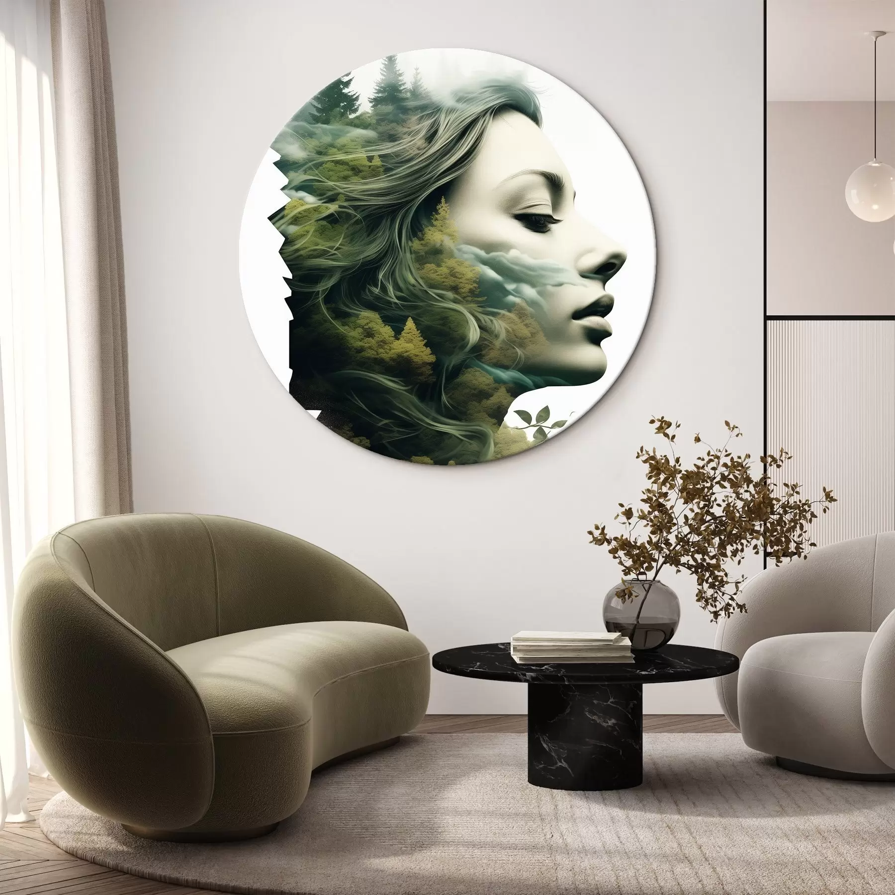 Obraz Lidé, dívka, příroda Č. r43205