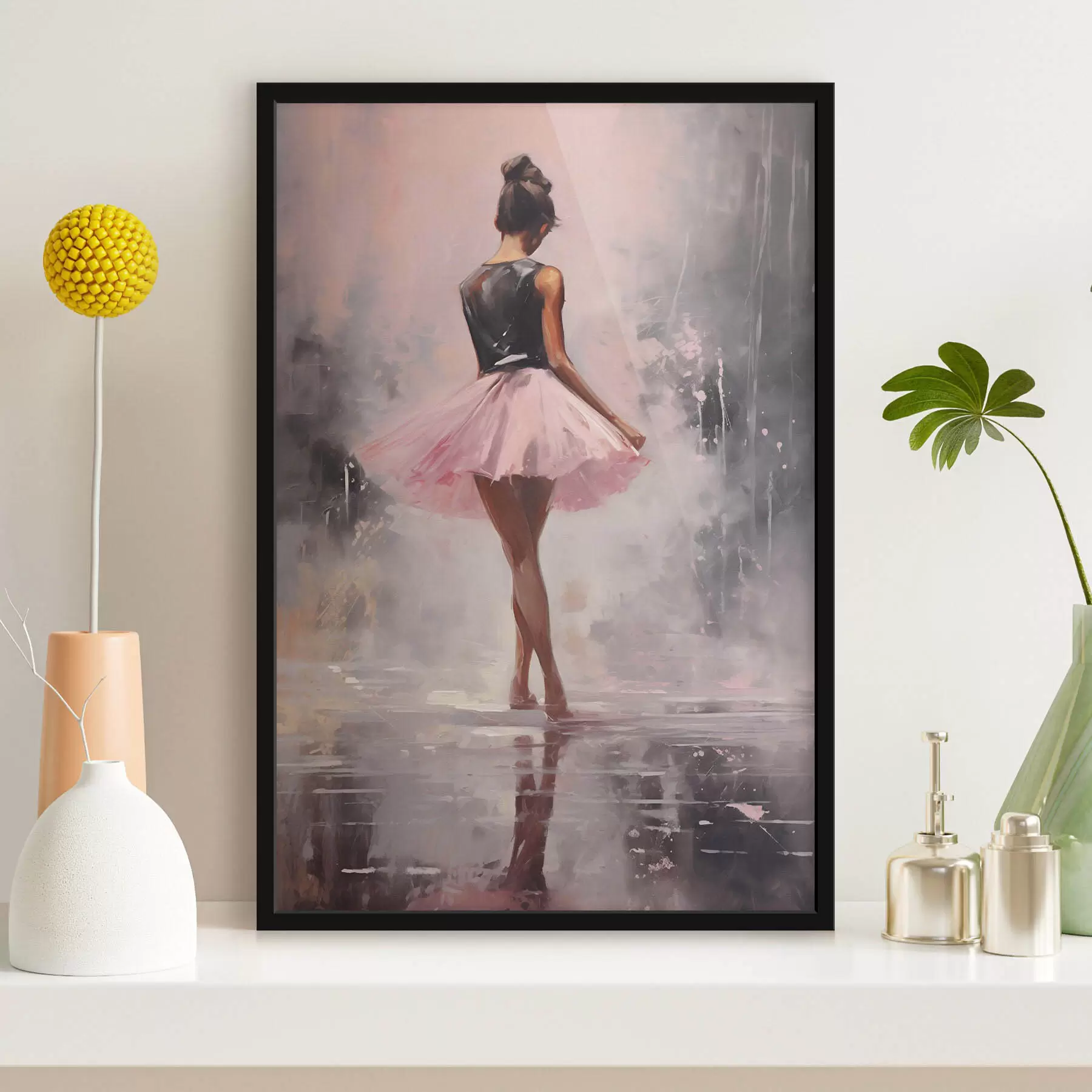 Fototapet Dívka v růžové sukni f43204