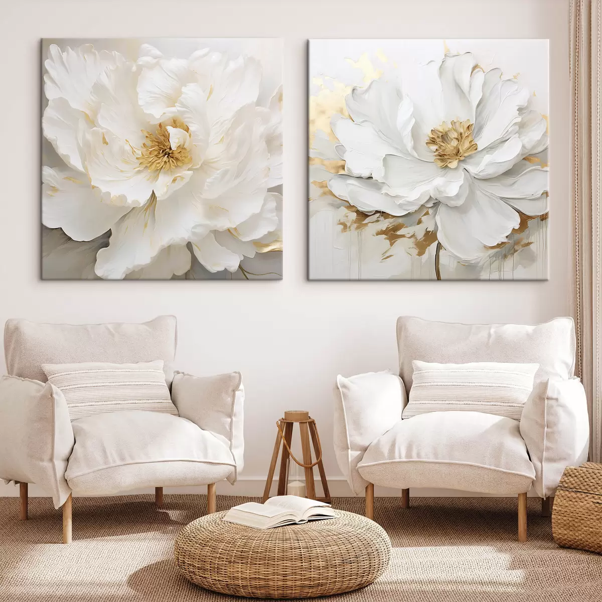 Obraz Nádherné velké světlé květy Č. m00424