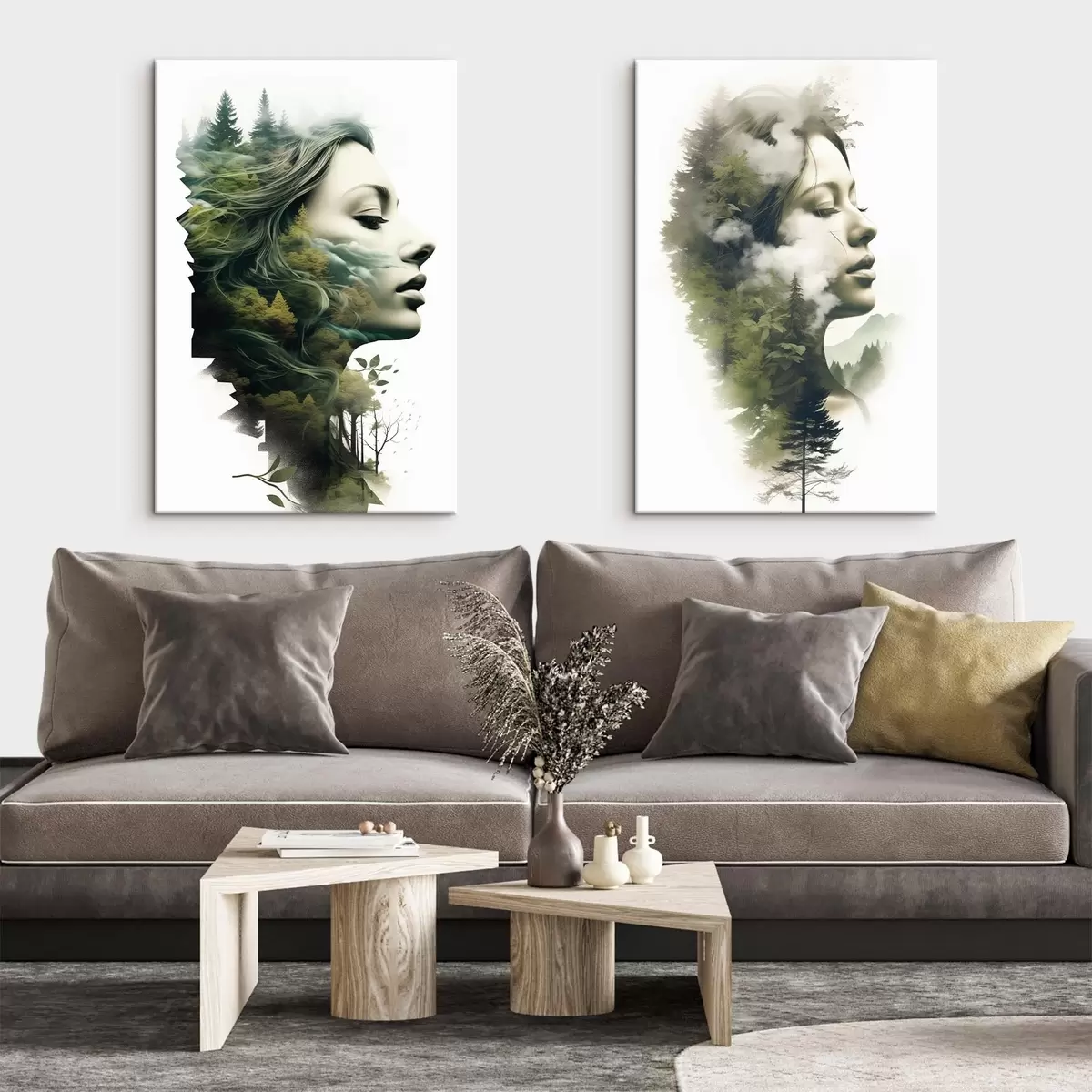 Obraz Lidé, dívky, příroda Č. m00427