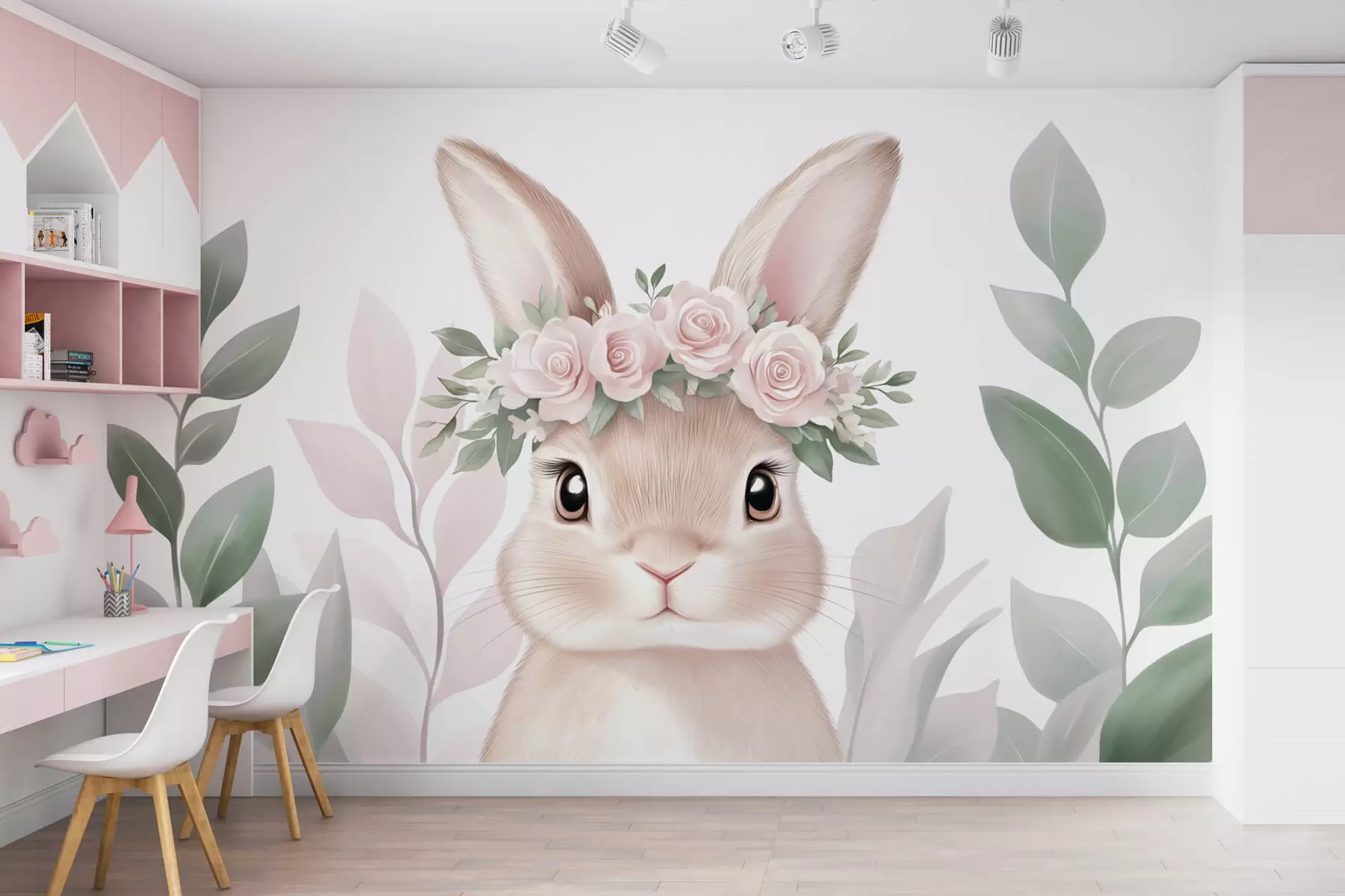 Fototapet Velký roztomilý králíček w03169