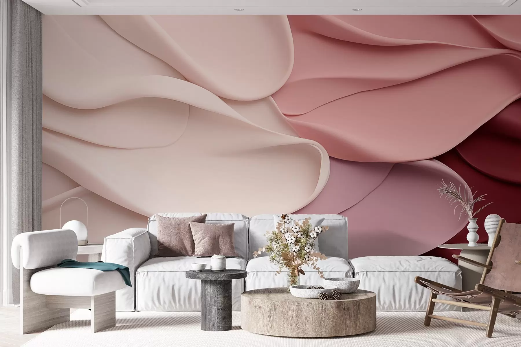 Fototapet Objemné okvětní lístky w08881