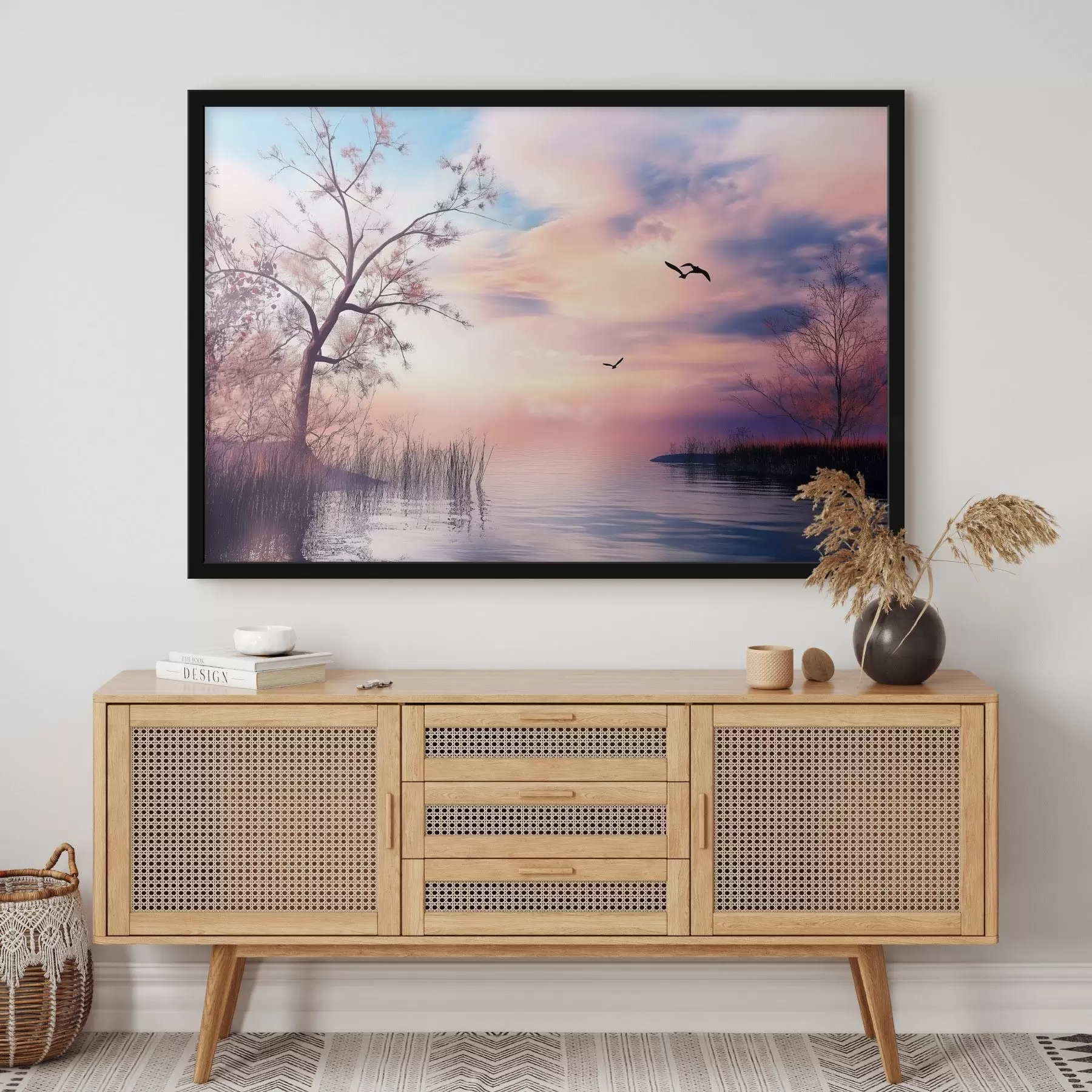 Fototapet Svítání na jezeře f43287