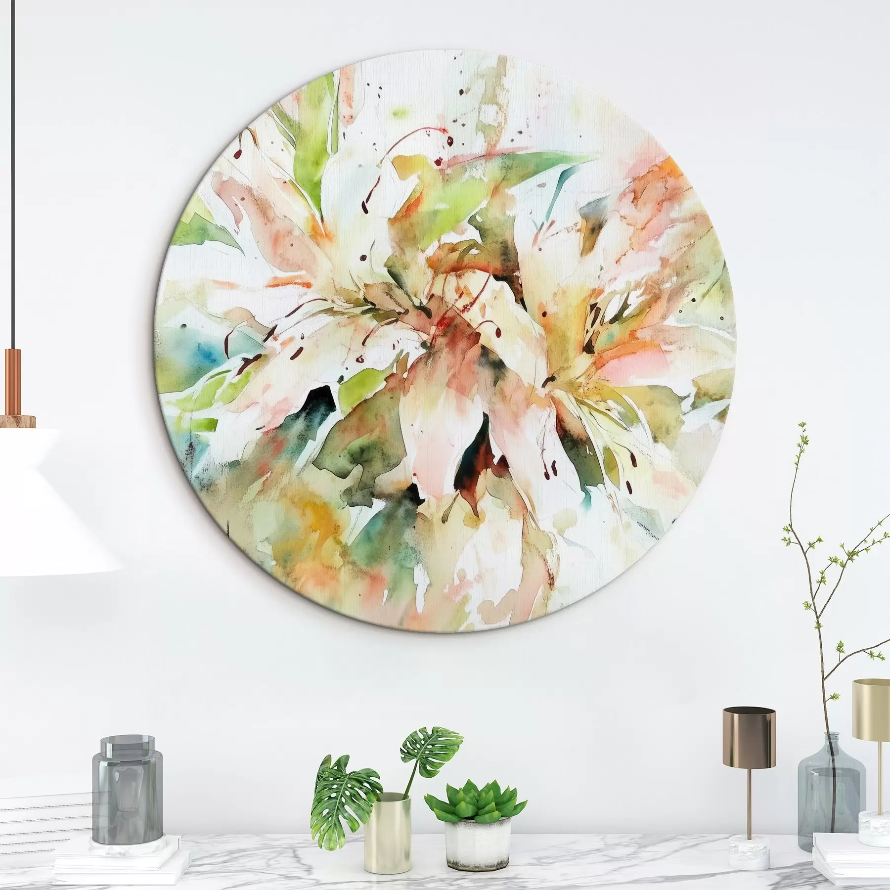 Obraz Abstraktní kresba květin Č. r43298