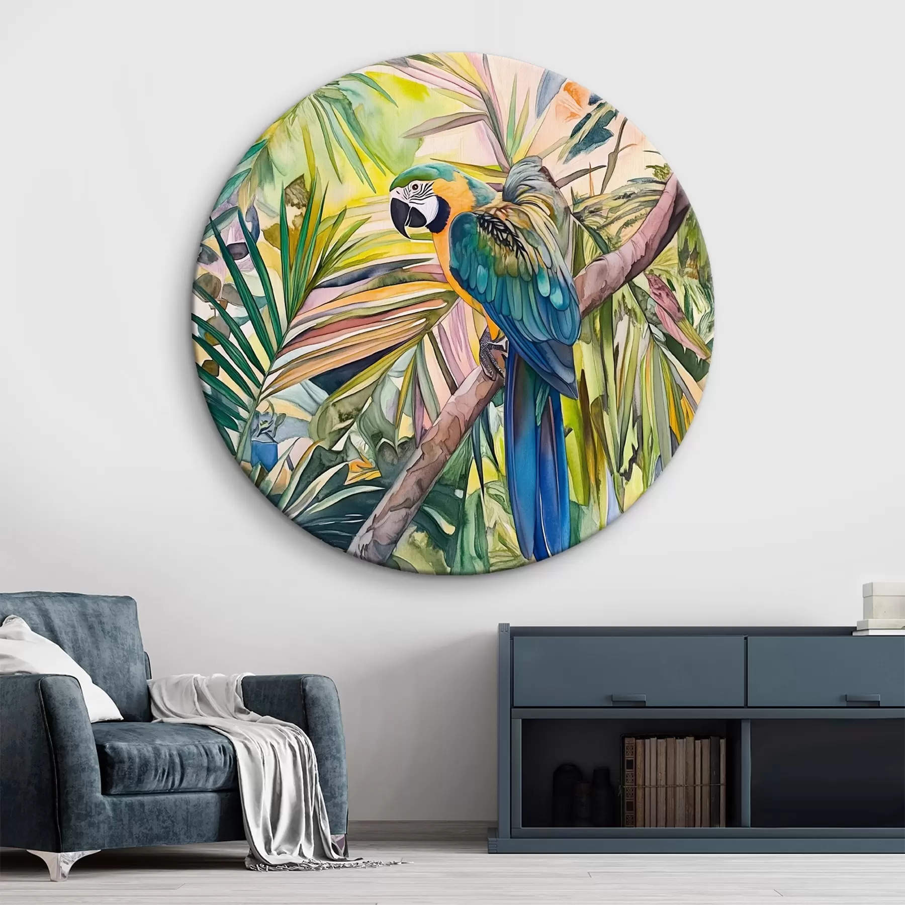 Obraz Papoušek na stromě Č. r43306