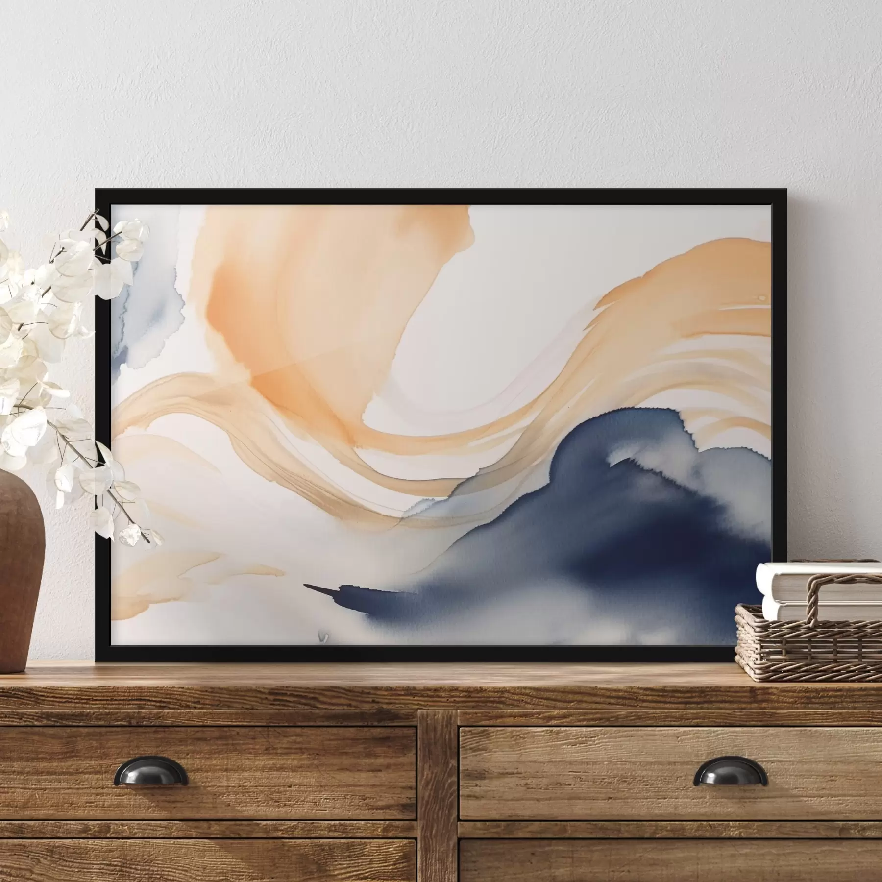 Fototapet Abstraktní akvarelové tahy f43264