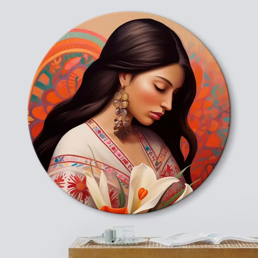 Obraz Tradiční obraz s kyticí lilií Č. r43268