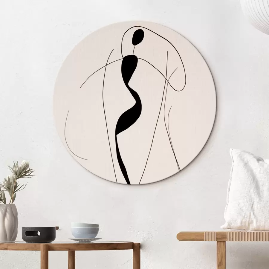 Obraz Minimalistická abstraktní silueta Č. r43274