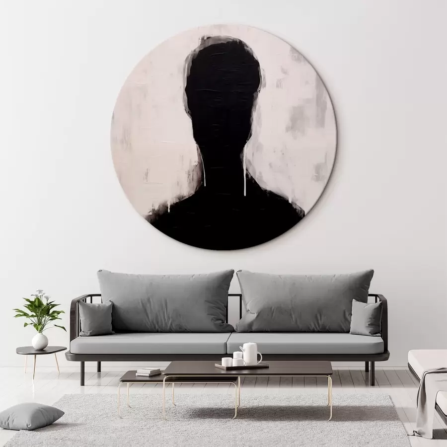 Obraz Silueta na bílém pozadí Č. r43275