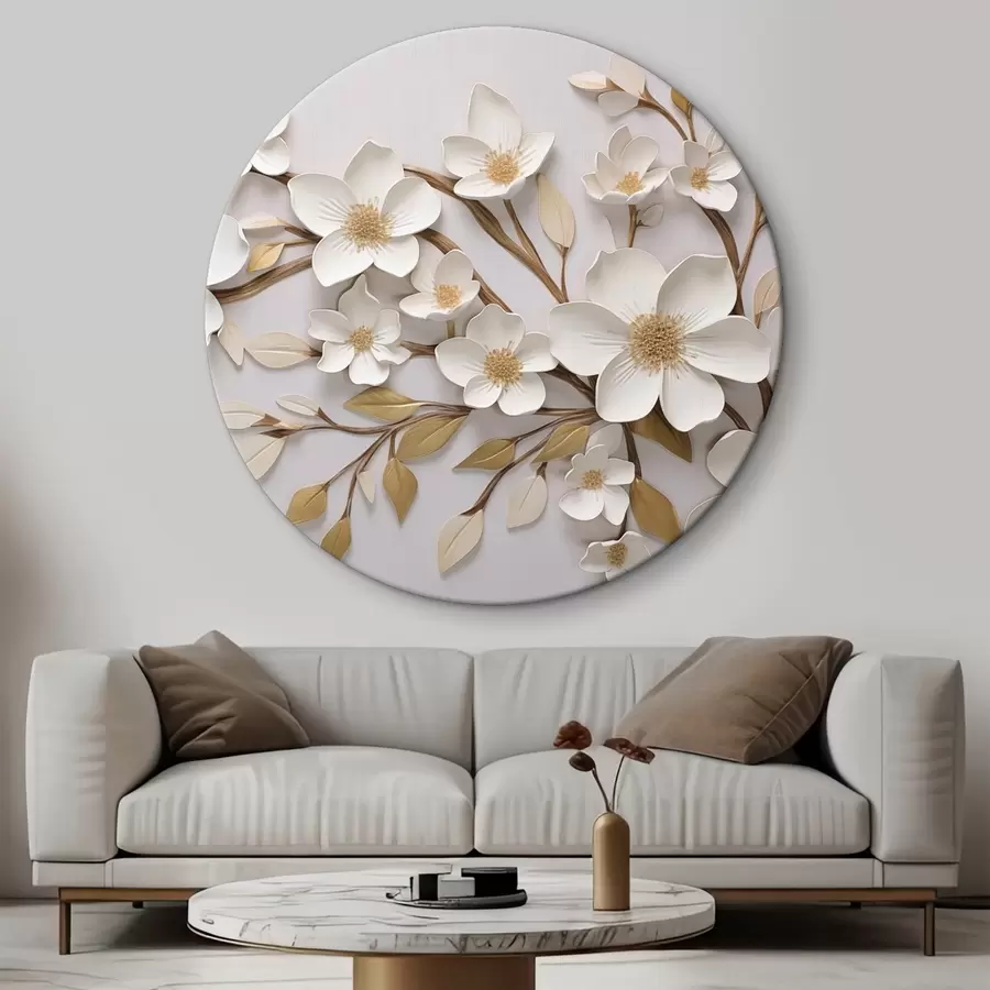 Obraz Velký béžový květ Č. r43331