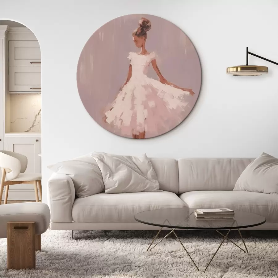 Obraz Baletka abstraktní imitace malby Č. r43342