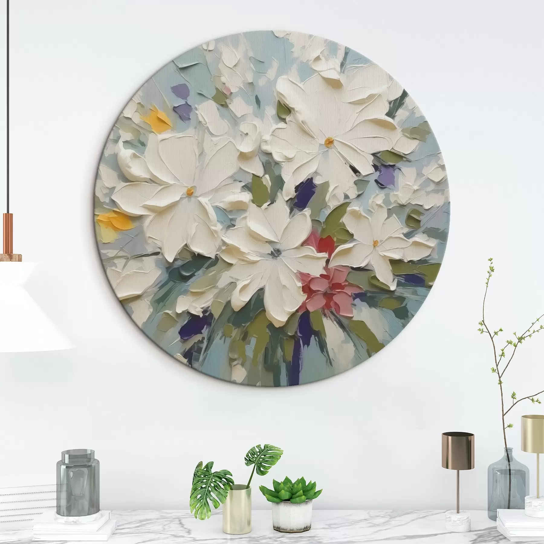 Obraz Kytice květin imitace malby Č. r43348