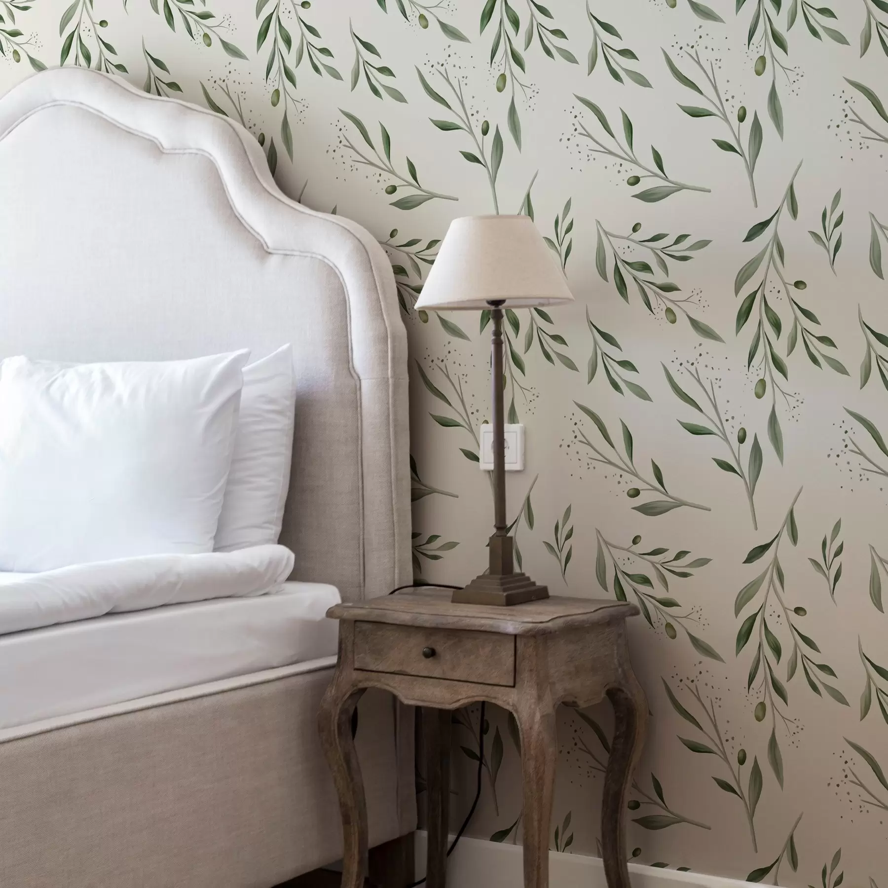 Fototapet Jemné zelené olivové větvičky a00030