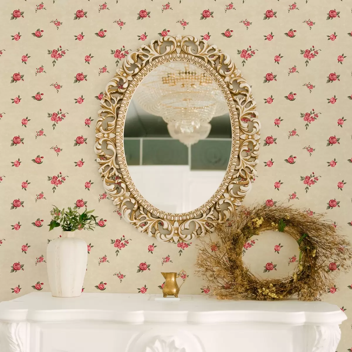 Tapety Růže na světlém pozadí a00039