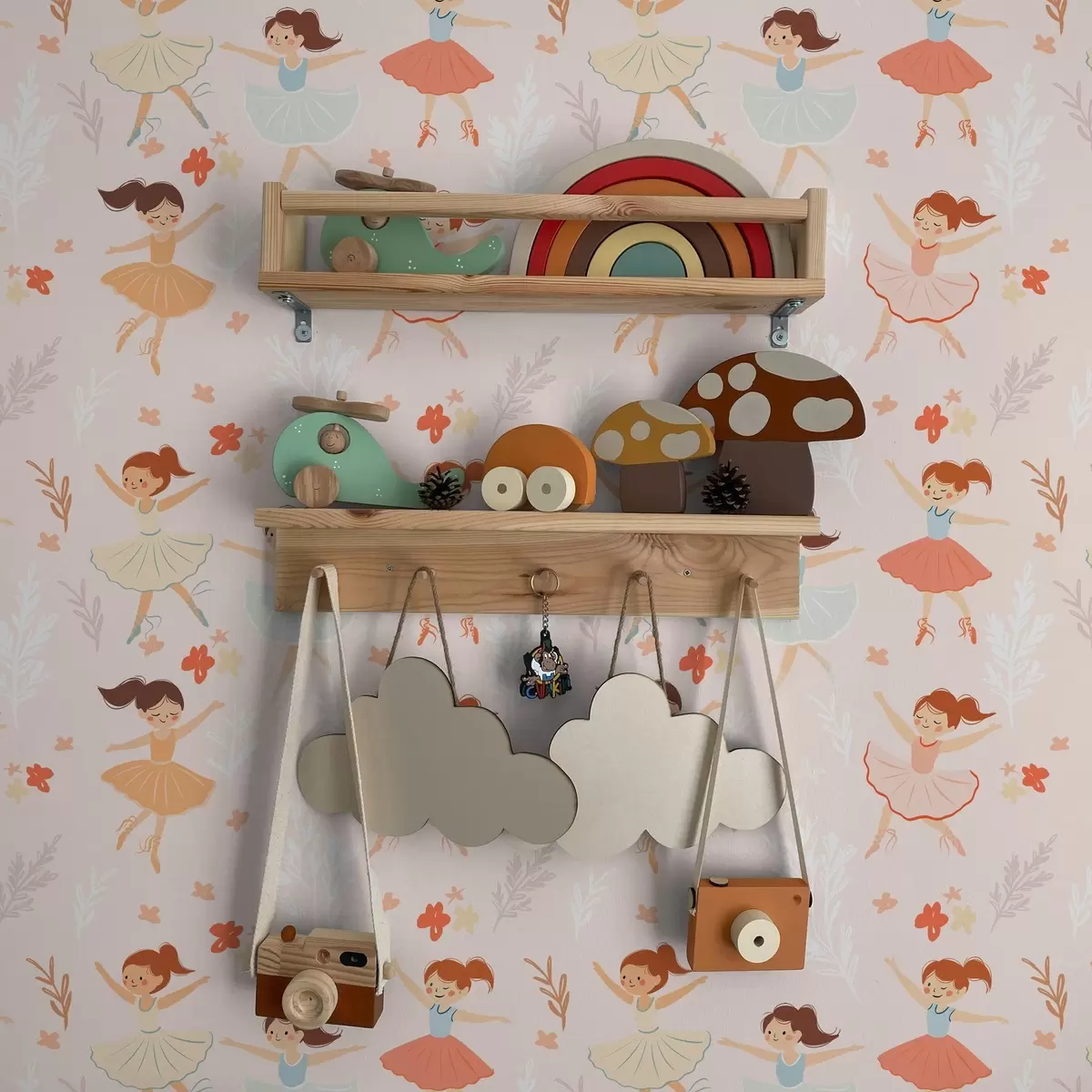 Tapety Baletky v květinách a00078