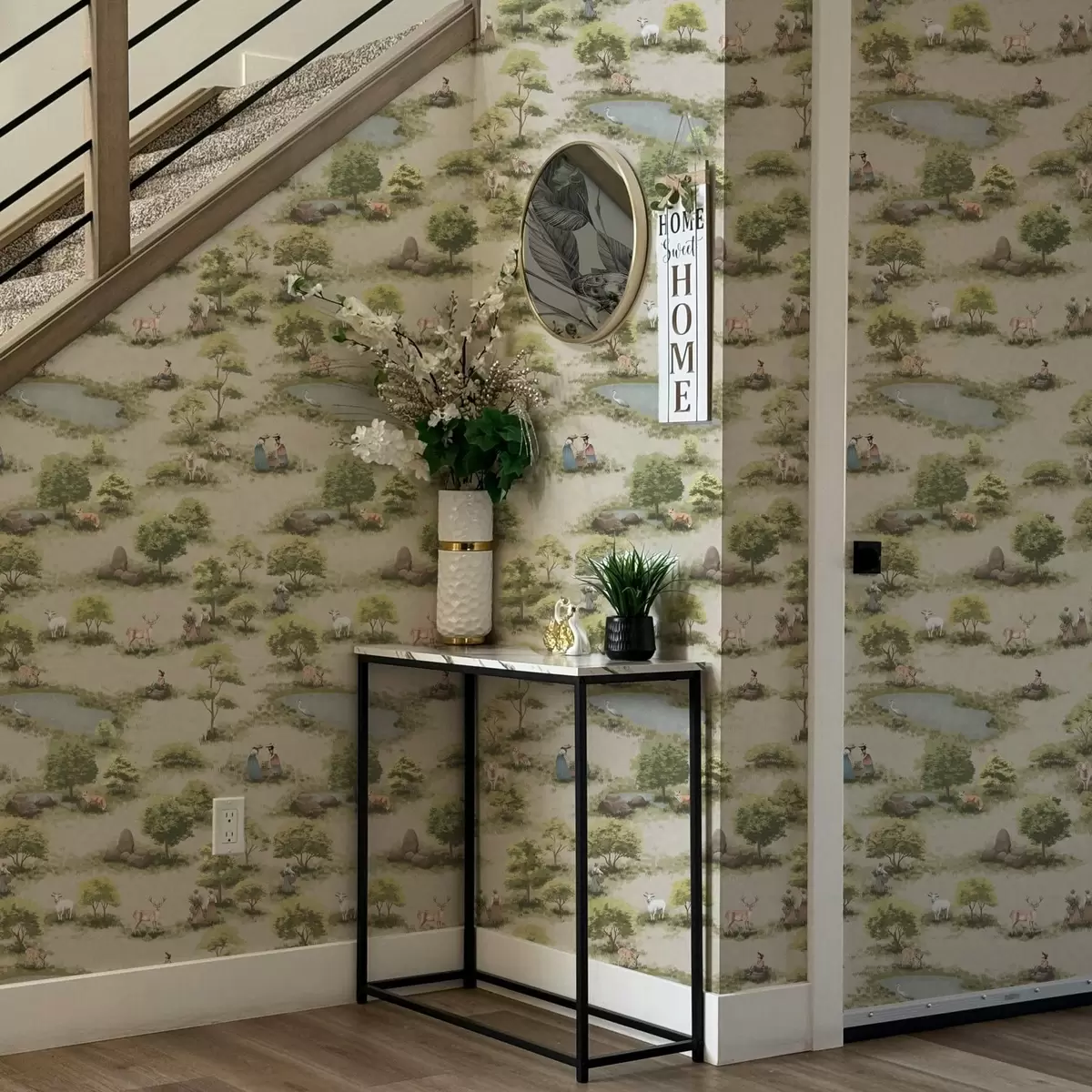 Tapety Lidé a zvířata u jezera a00085