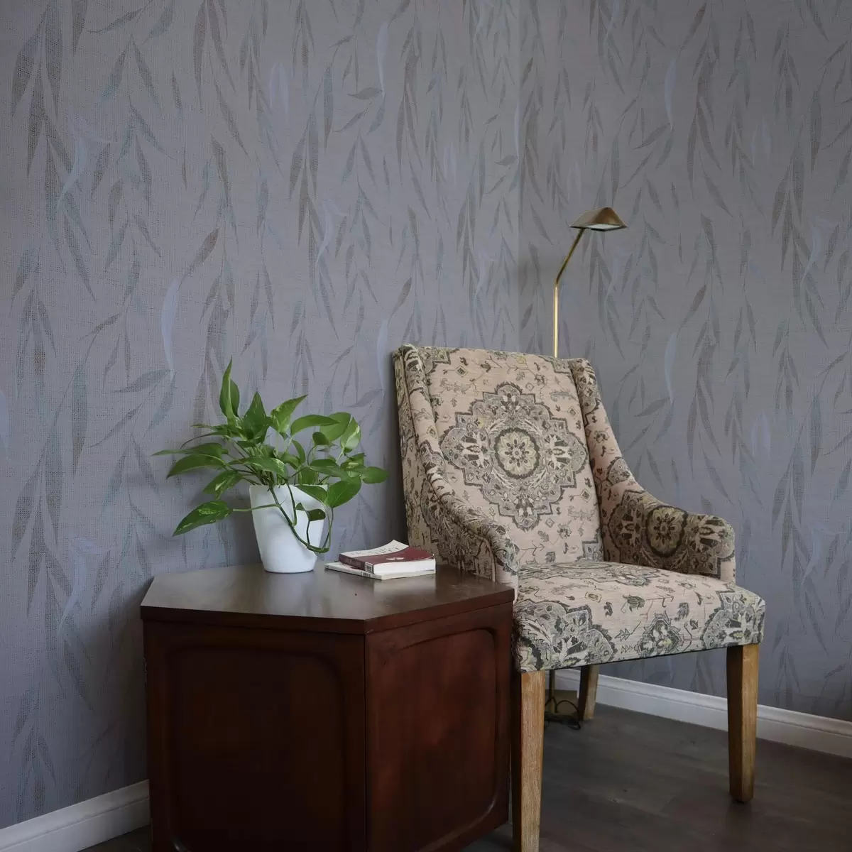 Tapety Visící větve s listy a00095