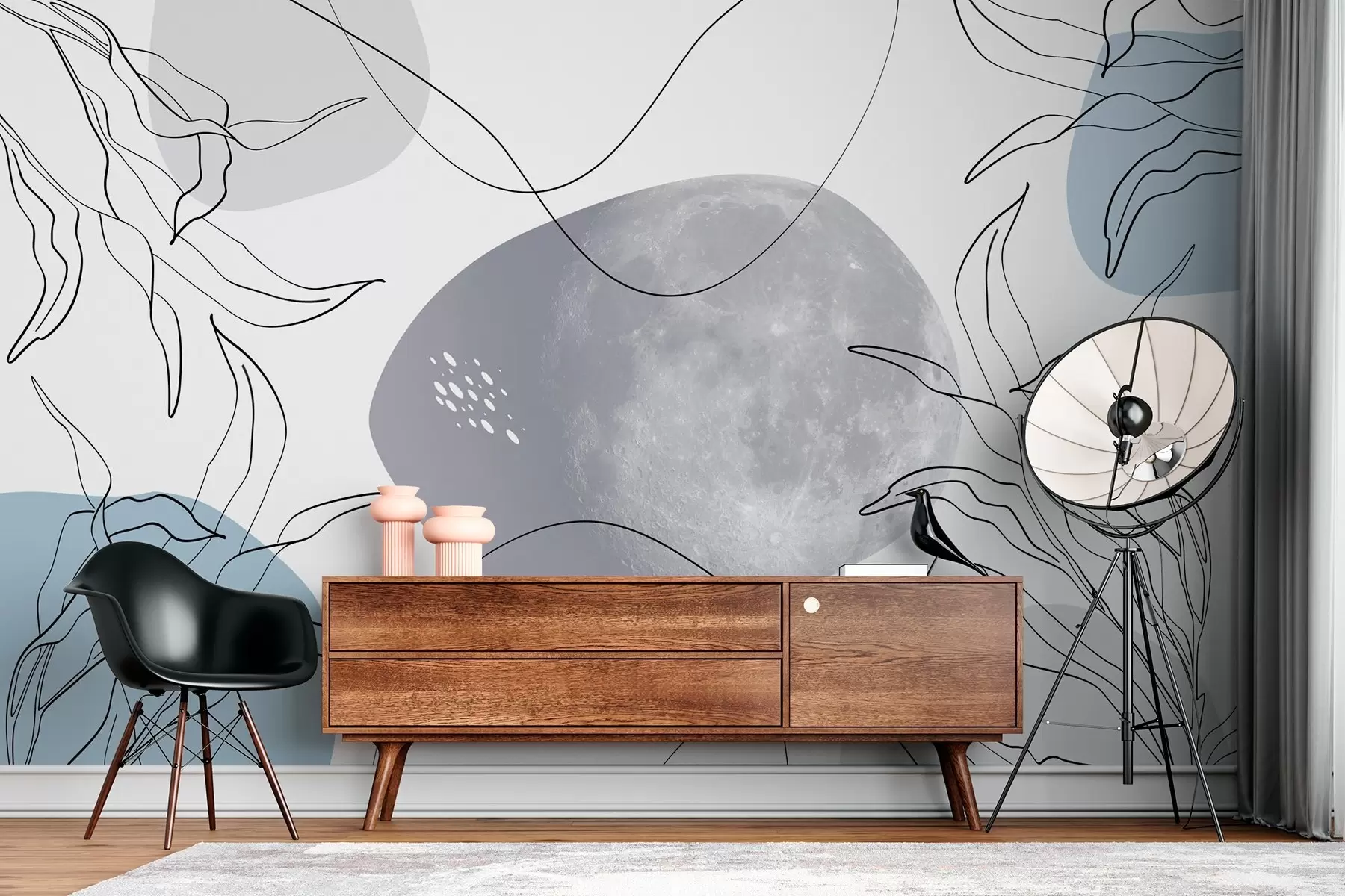 Fototapet Místa odběru a vegetace w03470v1