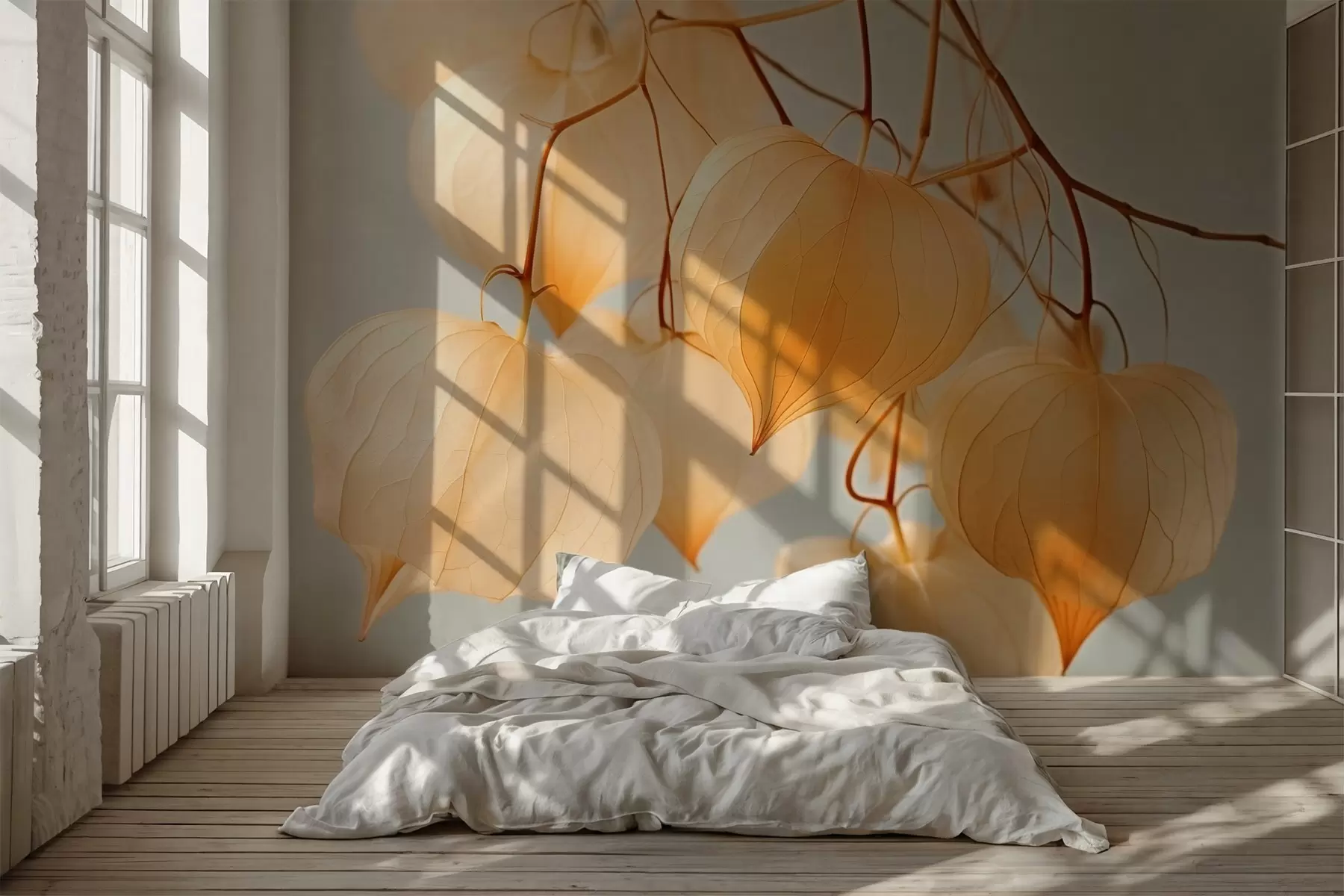 Fototapet Physalis imitace akvarelu w03466