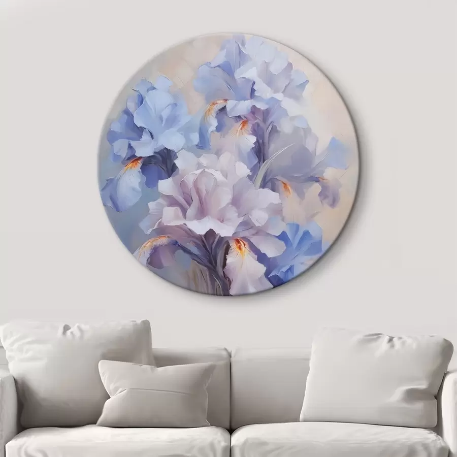 Obraz Irisy imitující malbu Č. r43431