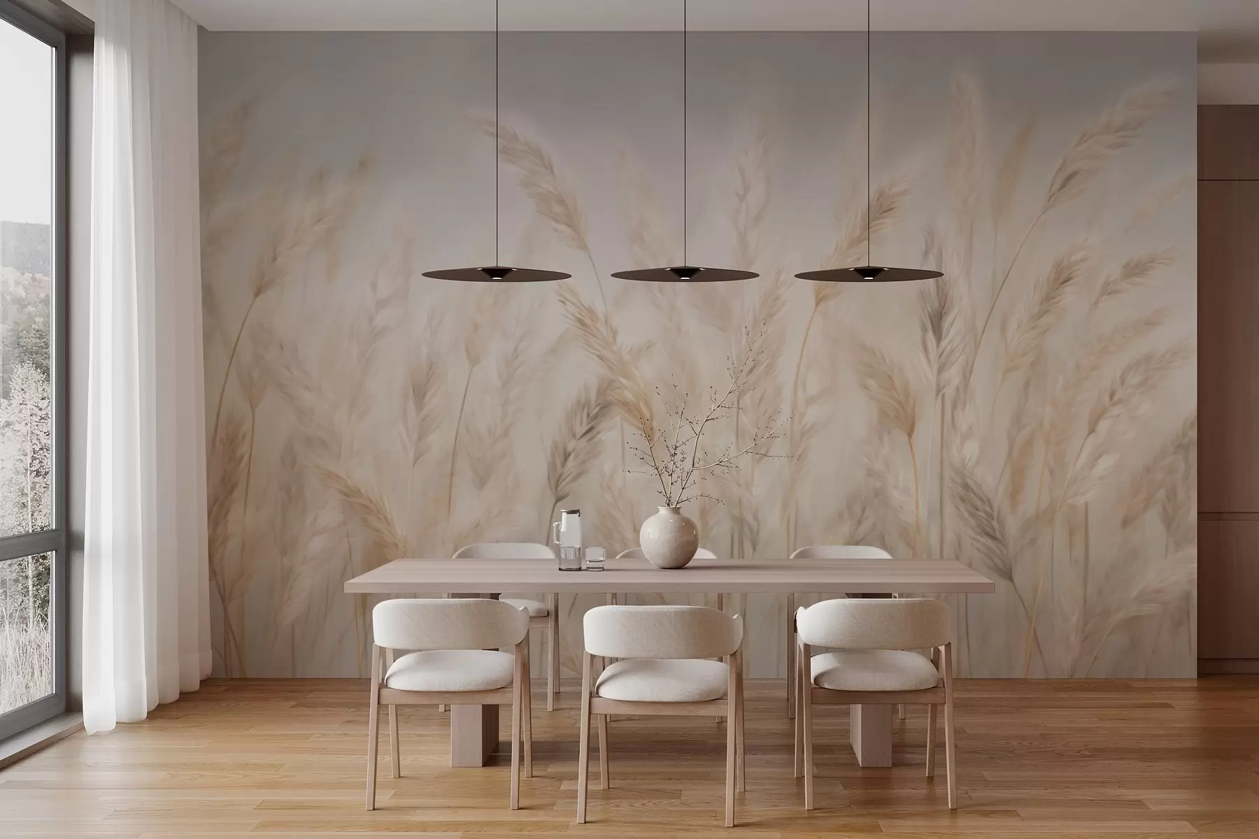 Fototapet Klásky na pozadí modré oblohy w03530