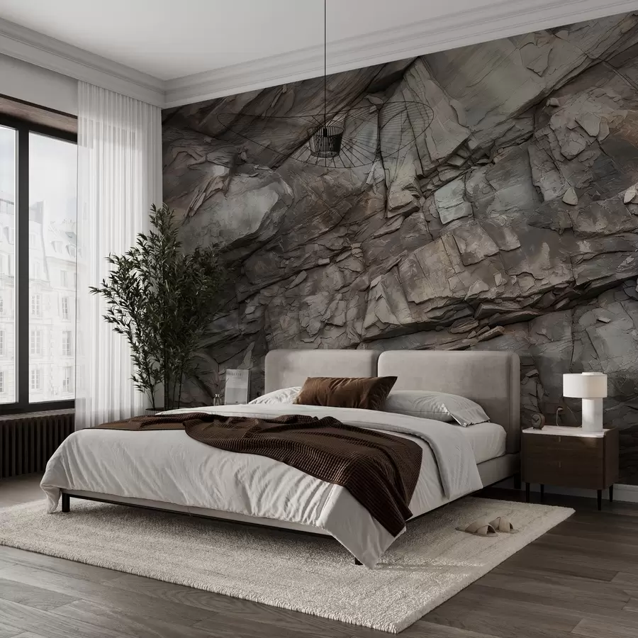 Fototapet Malovaná skalní stěna w03554