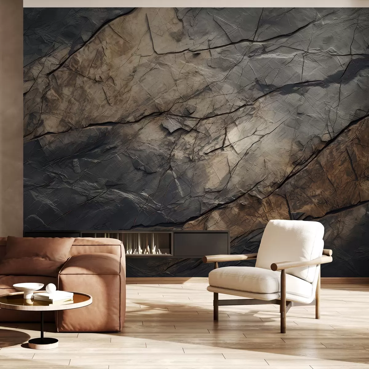 Fototapet Malovaná stěna akvarelem w03561