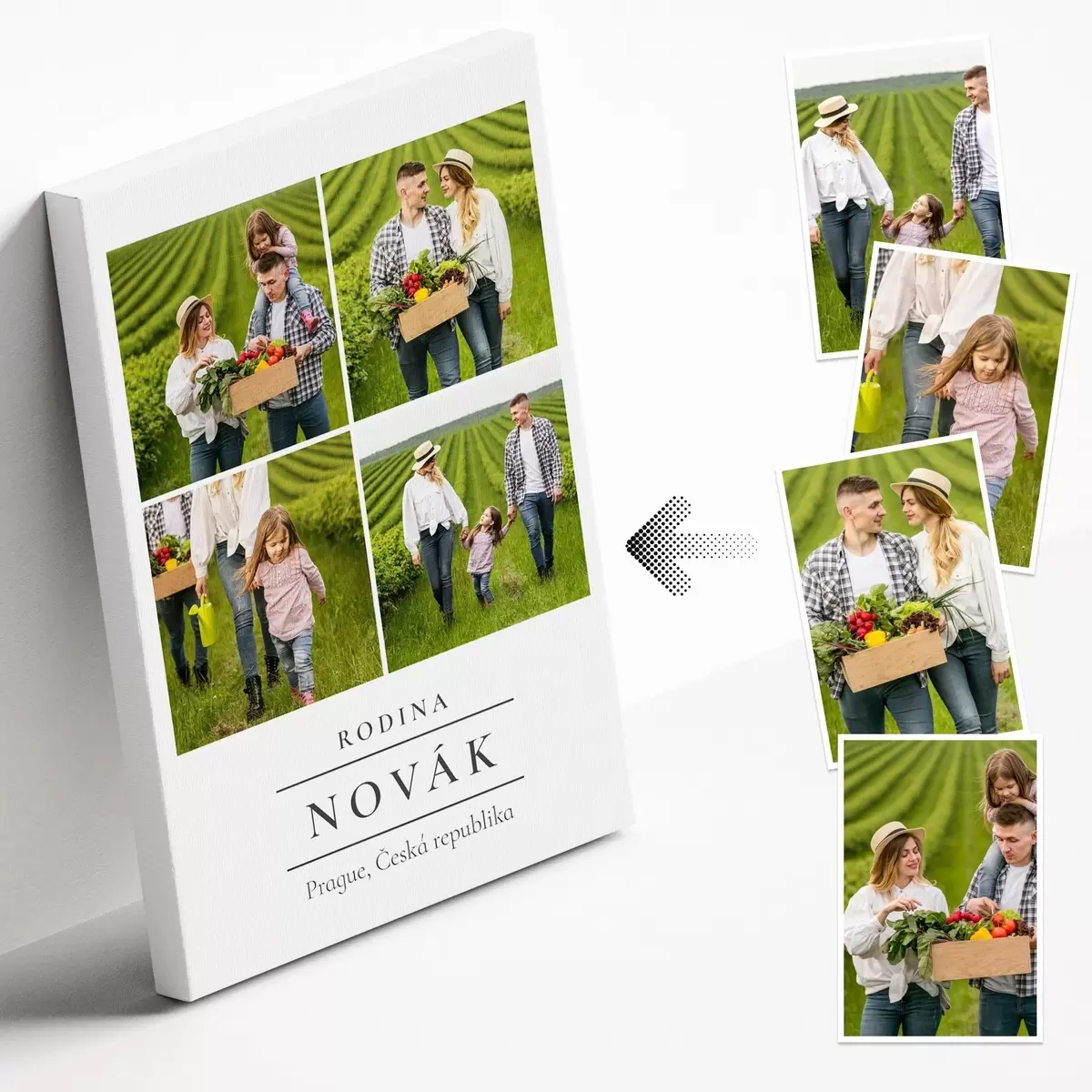 Obraz Tisk koláž z fotek na zeď na zakázku Č. s43782