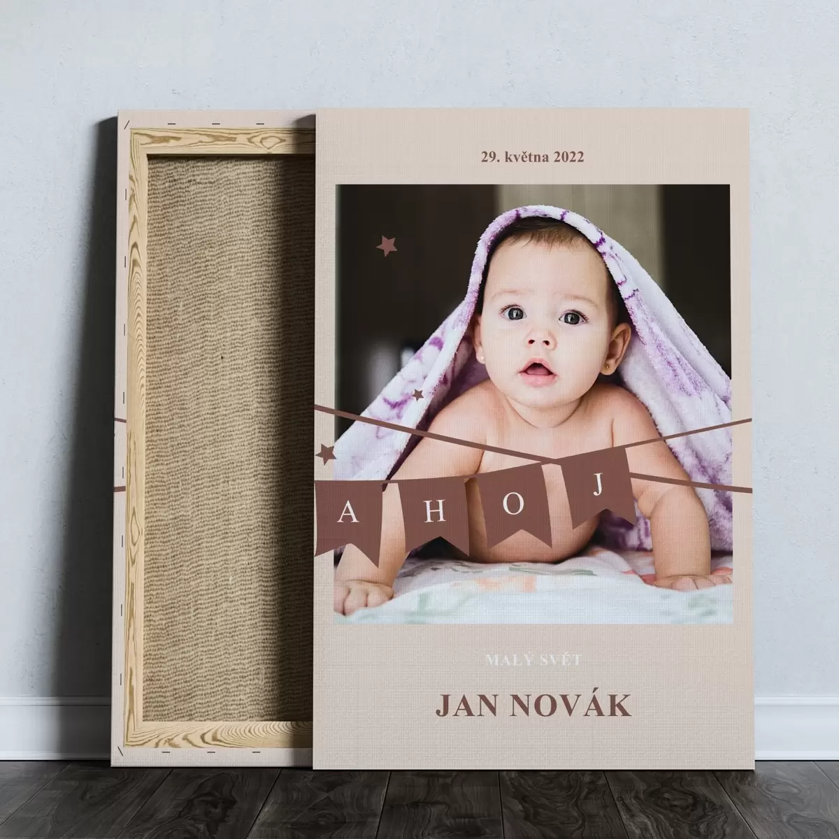 Obraz Koupit fotokoláž na plátno Č. s43787