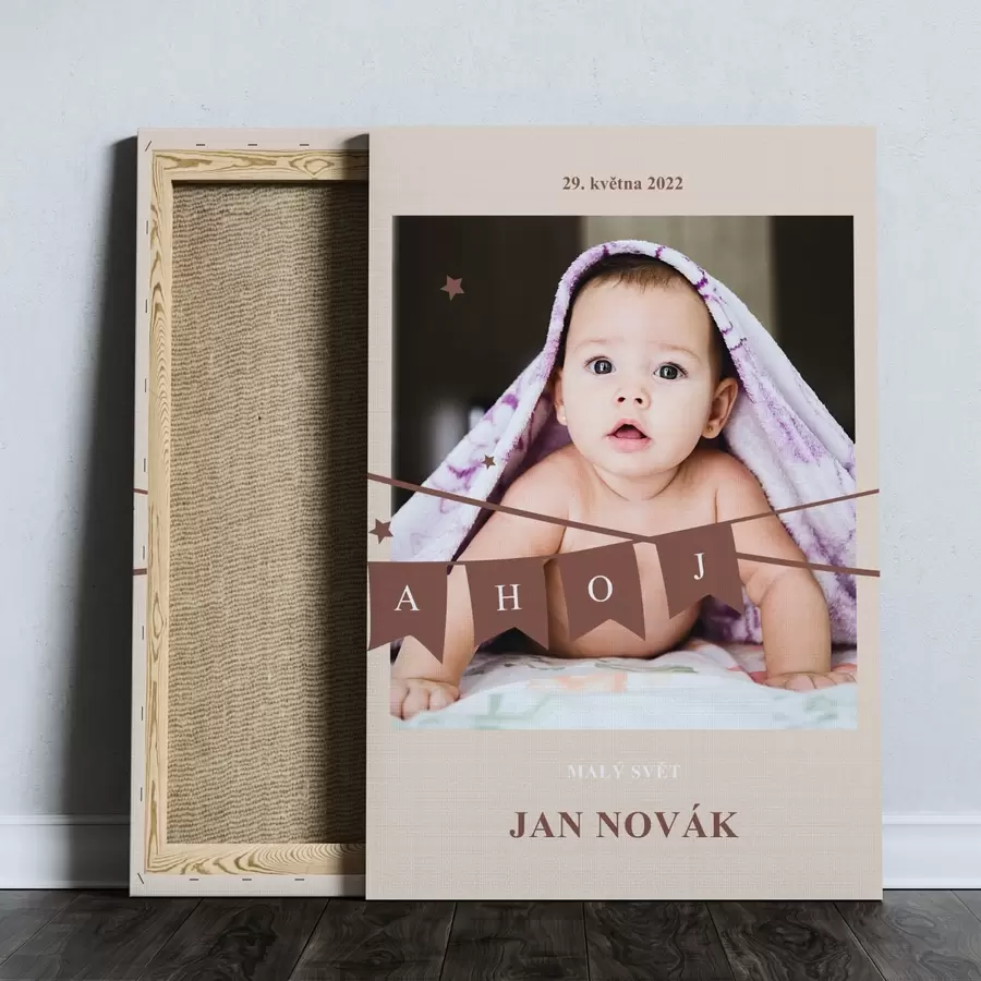 Obraz Koupit fotokoláž na plátno Č. s43787