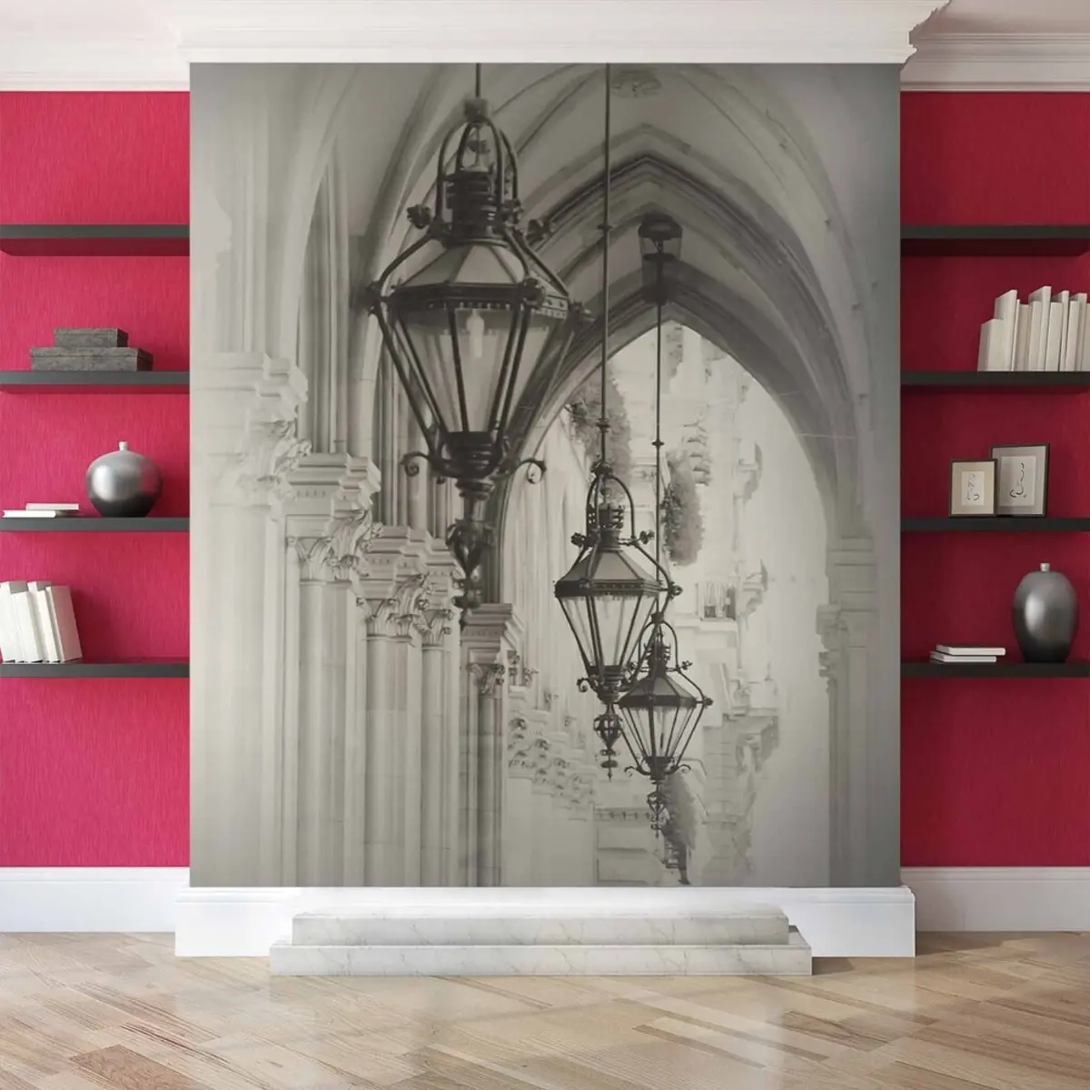 Fototapet Pouliční osvětlení, lampa a umění u57433