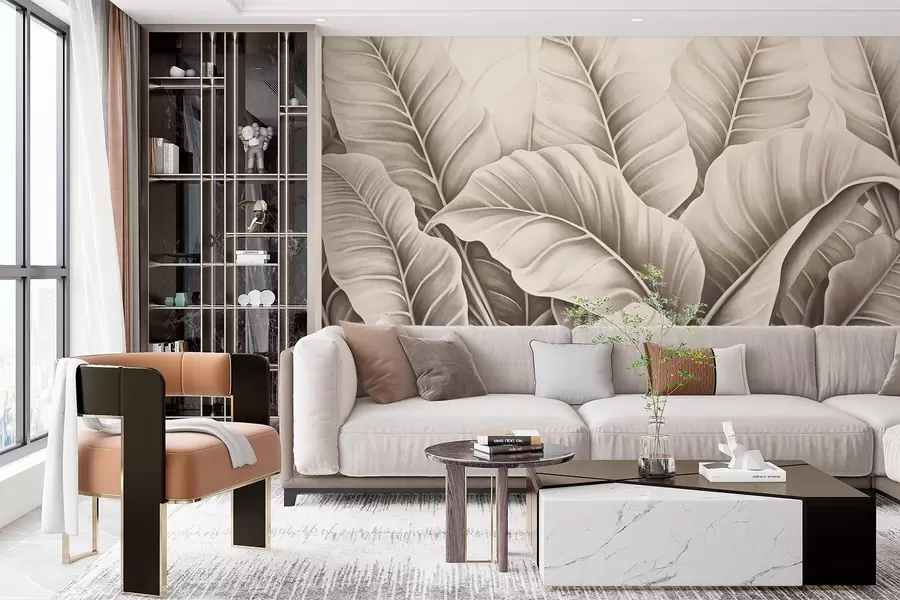 Fototapet Listy w03509