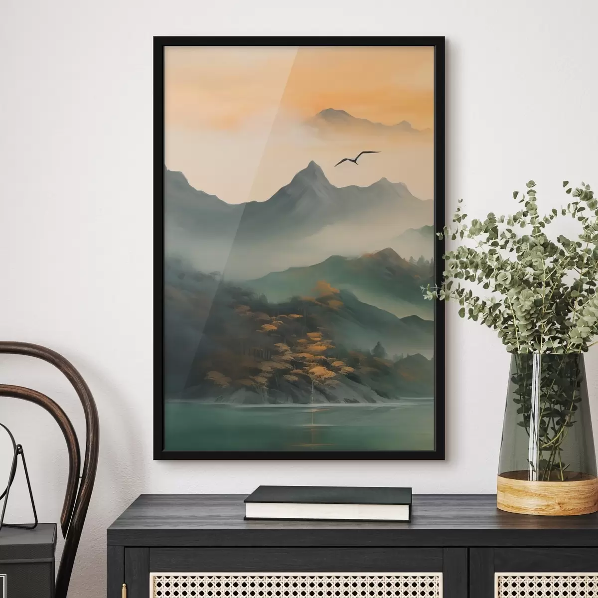 Poster Mystic Mountain Dawn f43588