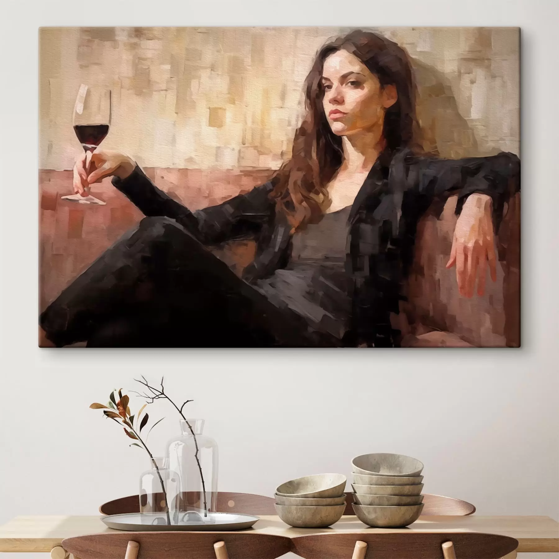 Obraz Záhadná dívka Č. s43932