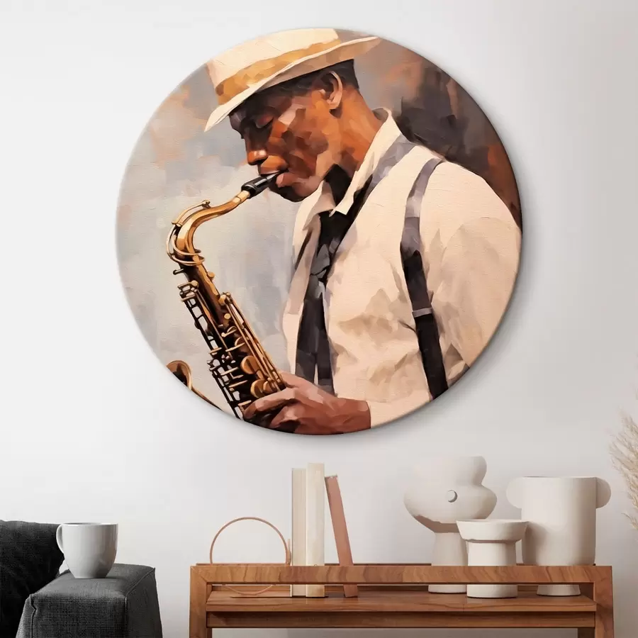 Obraz Saxofonista Č. r43926