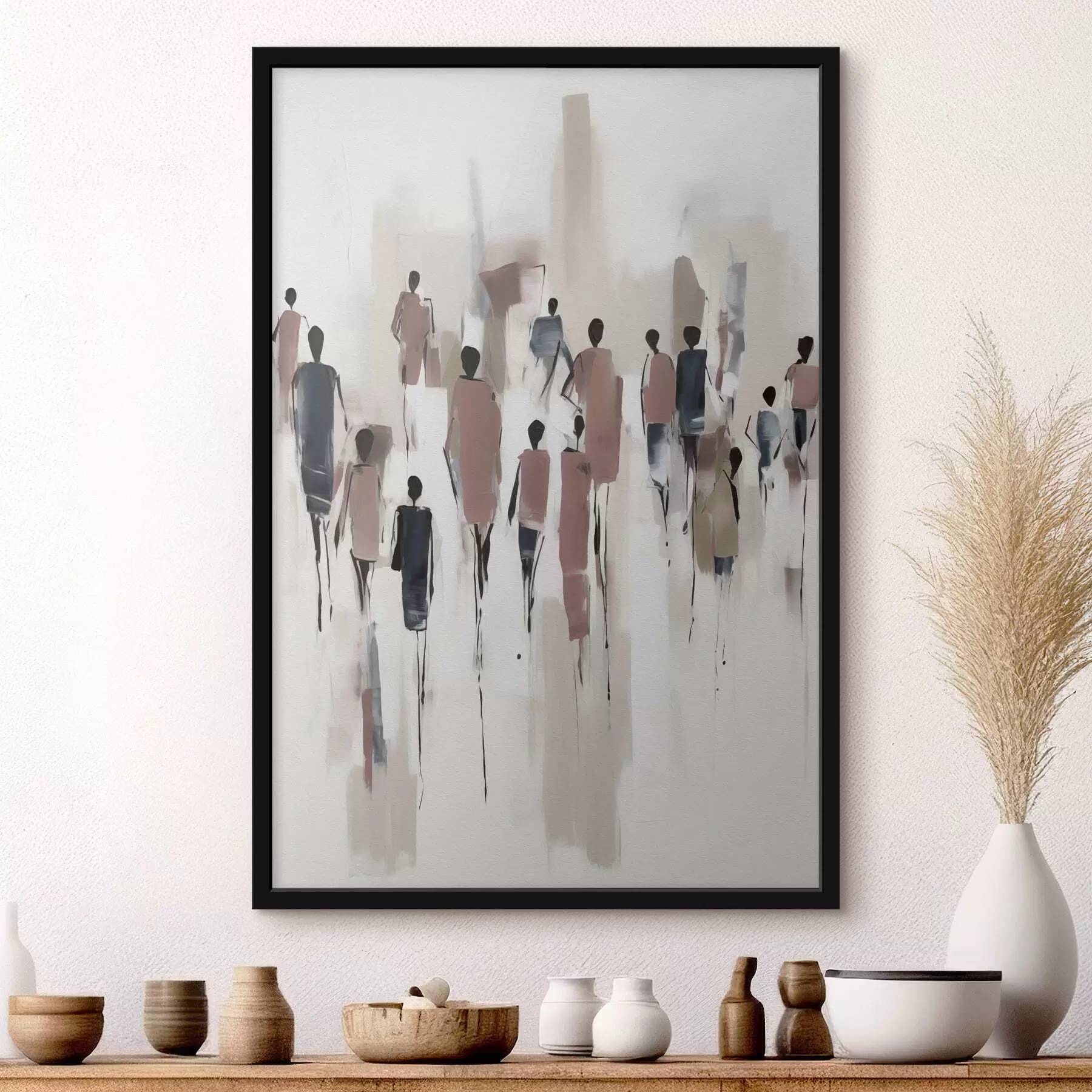 Fototapet Davy abstraktních lidí f43485