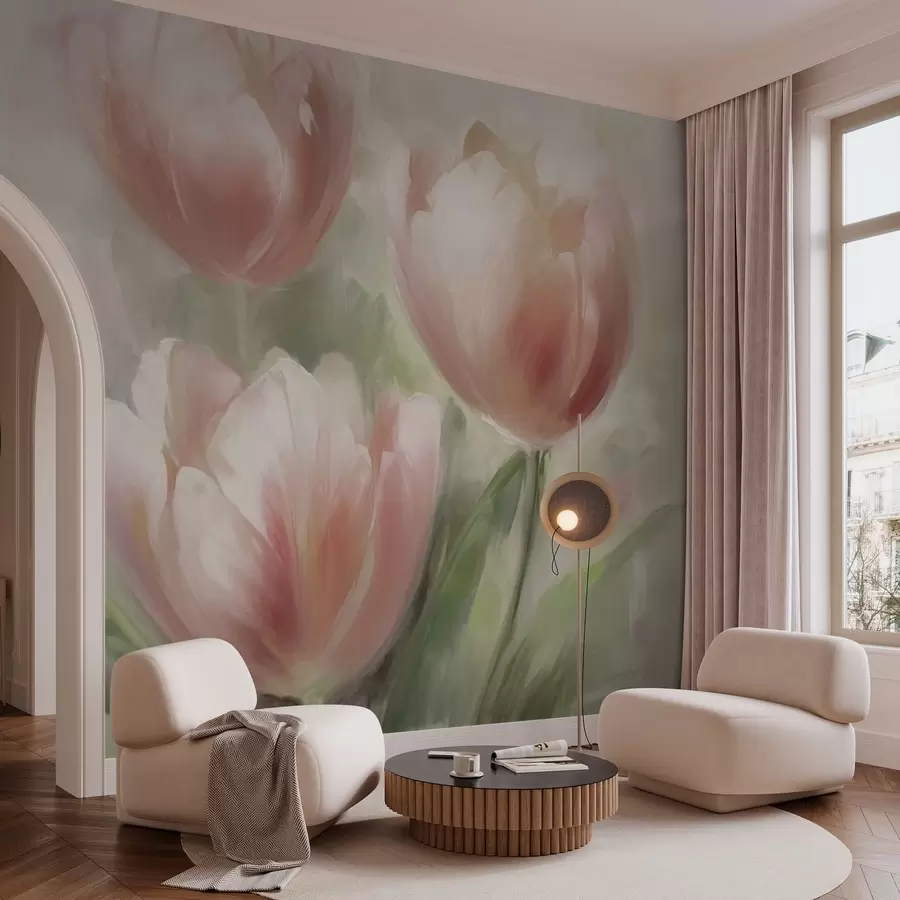 Obraz Tři květy tulipánů Č. w03636