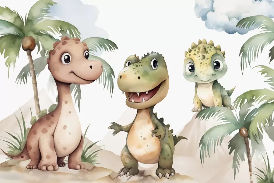 Fototapet Dinosauři w03675